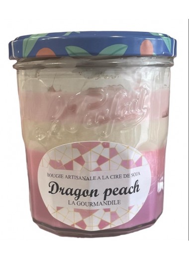 Bougie Dragon peach