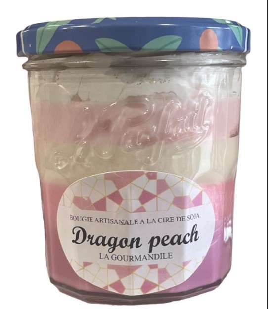 Bougie Dragon peach